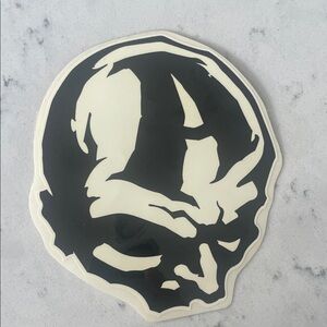 Arnette Monochrome Skull Sticker